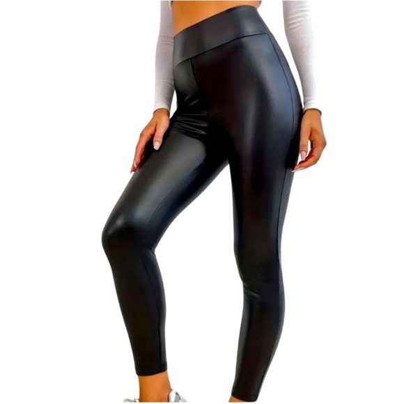 NWT Faux High Waisted Skinny leggings. Soft and Smooth - Picture 1 of 7